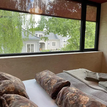 펜션 Wergelandshaugen - 10 Minutes From Oslo Airport - Sauna - Cafe - Sculpture Park